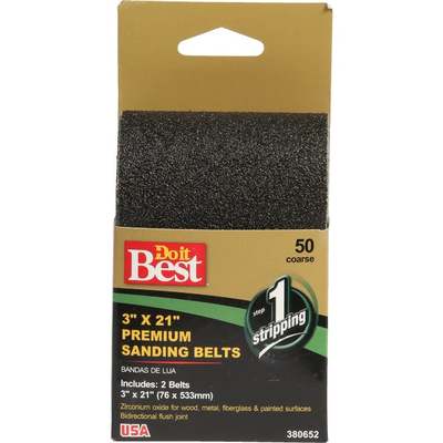 3X21 50G SANDING BELT