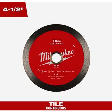 4.5" CNTNOUS TILE BLADE