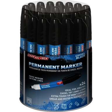 24CT CHISEL TIP MARKER