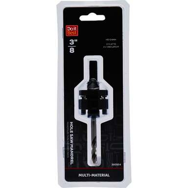 3/8" HOLE SAW MANDREL