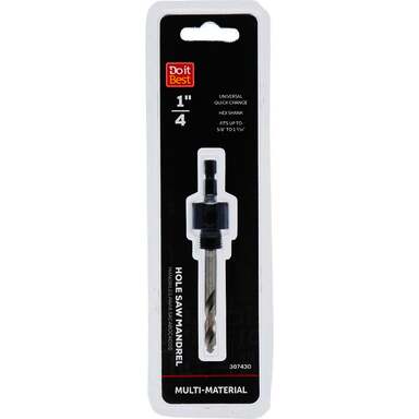 1/4" HOLE SAW MANDREL
