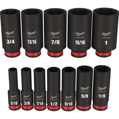 12PC 3/8" DR SOCKET SET