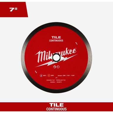 7" CNTNOUS TILE BLADE