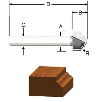 3/32" CLASSICAL BIT