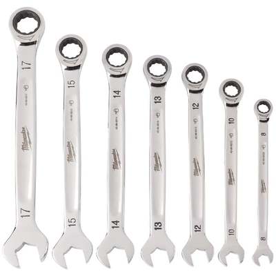 7PC MET RATCH WRENCH SET