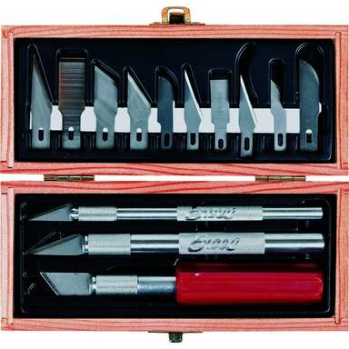 16PC BOX HOBBY KNIFE SET