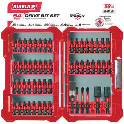 54PC SCREWDRIVER BITSET