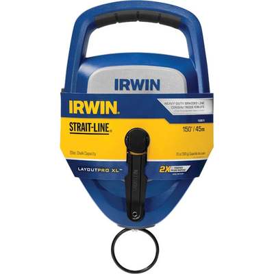 Irwin STRAIT-LINE LayoutPro XL 100 Ft. Chalk Line Reel