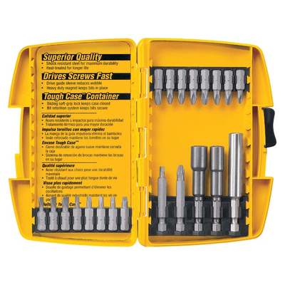 21PC SCREWDRVING BIT SET