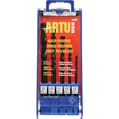 5pc ARTU DRILL BIT SET