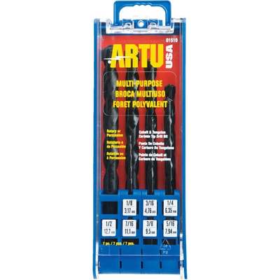 7pc ARTU DRILL BIT SET