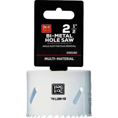 SAW HOLE 2-1/2"W/MANDREL BI-META