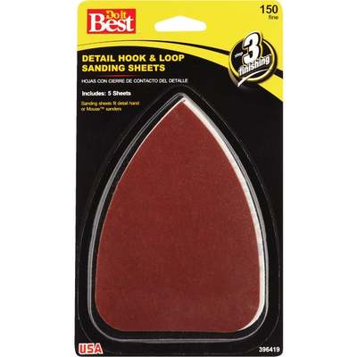 Do it Best 150 Grit Mouse Sandpaper (5-Pack)