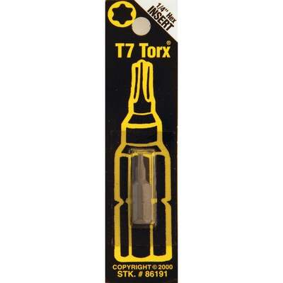 BIT,SCRTY TORX T7