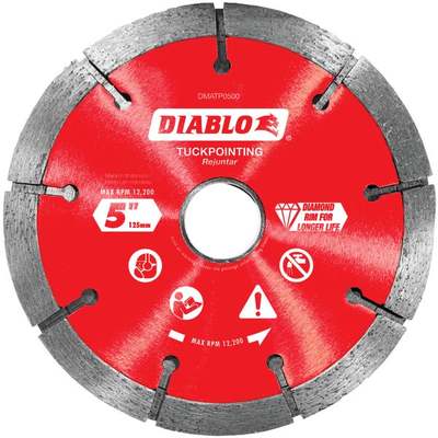 5" TUCK POINT BLADE DIABLO