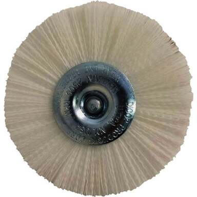 4" Wht Drill Brush