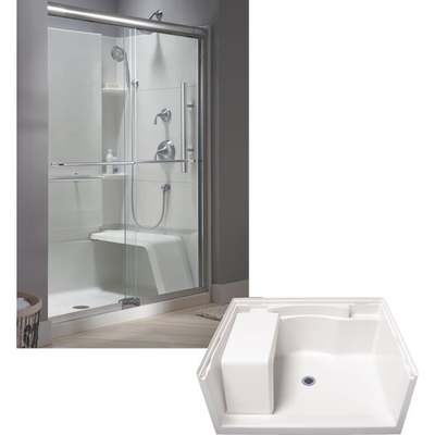 48" SEATED SHOWER BASE