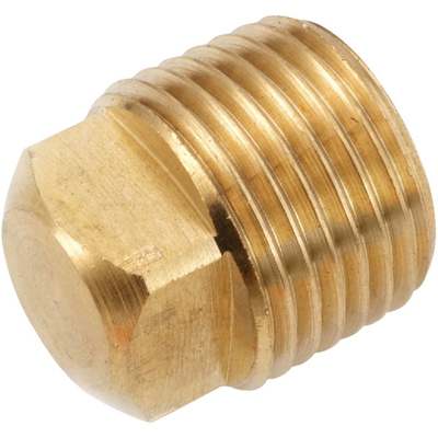 3/8 YELLOW BRASS PLUG