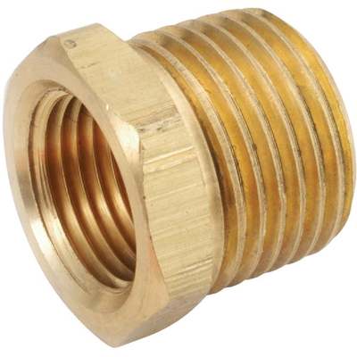 1/2X3/8 HEX BUSH BRASS