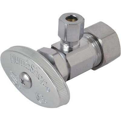 ANGLE SHUTOFF VALVE 1/2 X 1/4