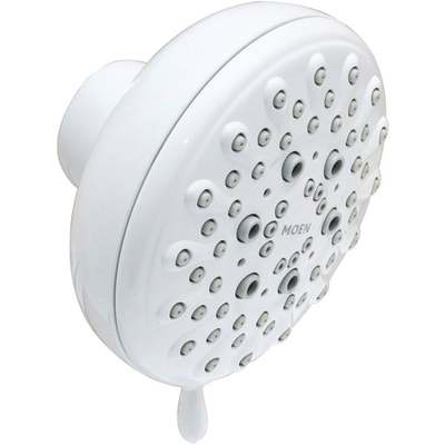 WHITE 5-SET SHOWERHEAD