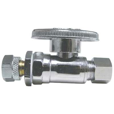 3/8 CHRME COMP VALVE