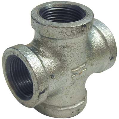 3/8" GALV CROSS PIPE