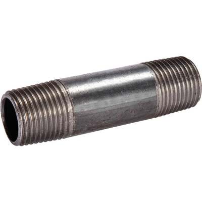 1-1/4x12 Black Nipple