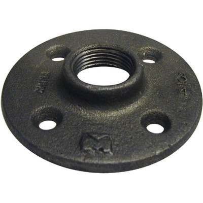 3/8" BLACK FLANGE