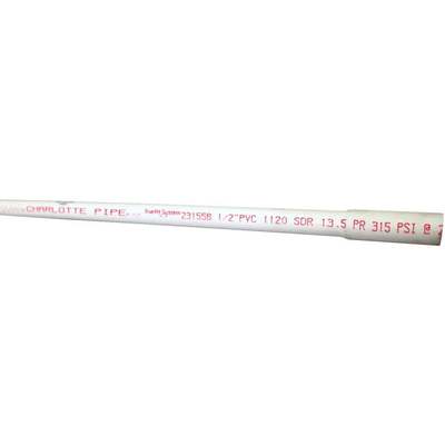 1/2" X 20' PVC THIN WALL PIPE