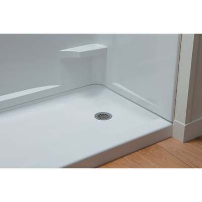 60" RH WHT ENSEMBLE BASE