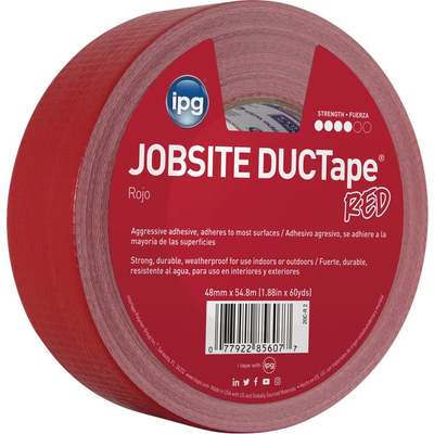 TAPE DUCT 1.87"X 60YDS RED