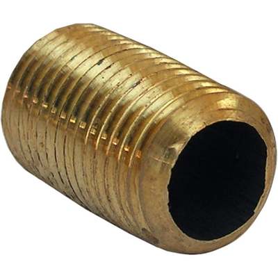 1/4 X CLOSE BRASS NIPPLE