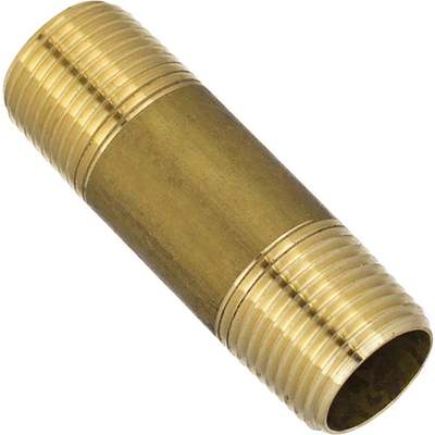 3/8 X 2 BRASS NIPPLE