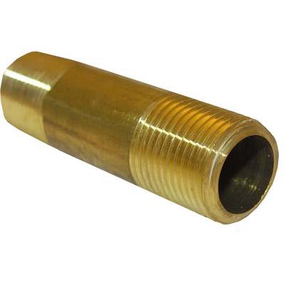 3/8 X SHORT BRASS NIPPLE