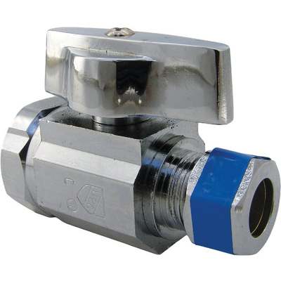 QTR STR VALVE 1/2 X 3/8