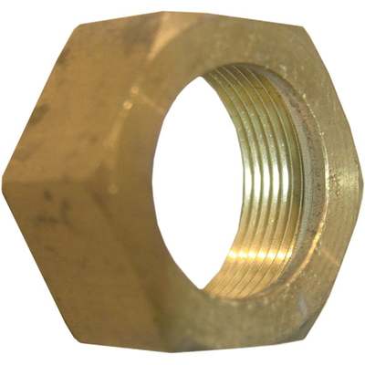 2PC 1/2 BRASS COMP NUT