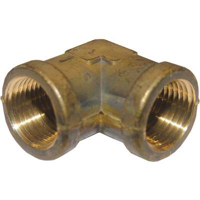 3/8FIP BRASS 90D ELBOW