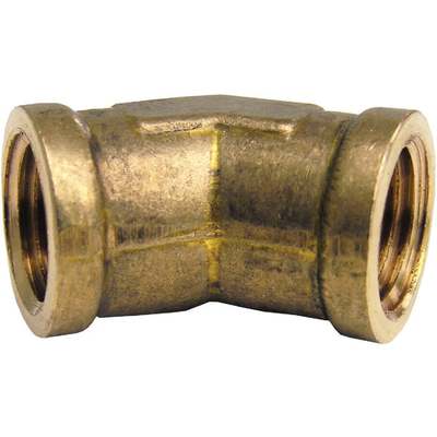 1/4FIP BRASS 45D ELBOW