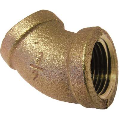 1/2FIP BRASS 45D ELBOW