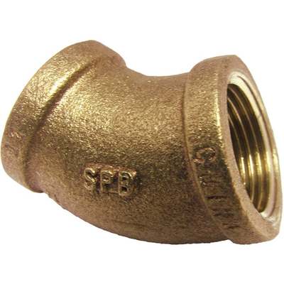 3/4FIP BRASS 45D ELBOW