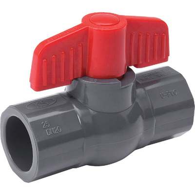 3/4" S80 PVC BALL VALVE