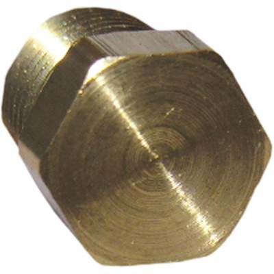 1/8MIP BRASS HEX PLUG