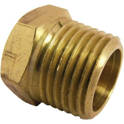 1/2MIP BRASS HEX PLUG