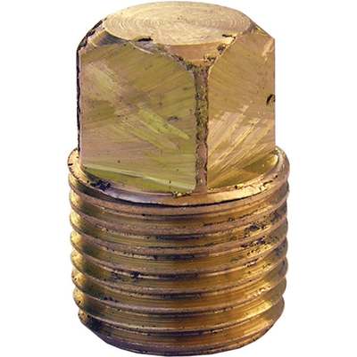 1/8MIP BRASS SQUARE PLUG