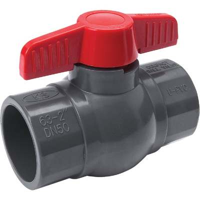 2" S80 PVC BALL VALVE