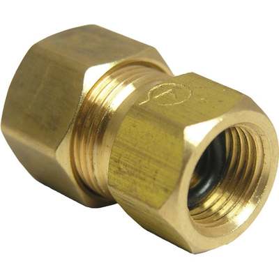 1/4"FCX3/8"MCBRASS COMP ADAPTER