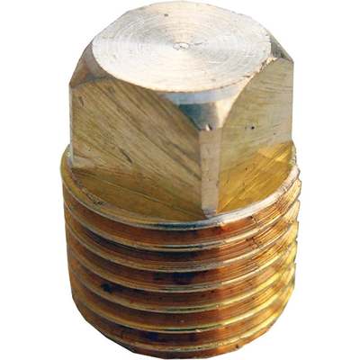 1/4MIP BRASS SQUARE PLUG