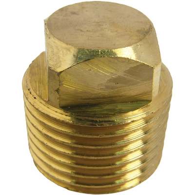 1/2MIP BRASS SQUARE PLUG