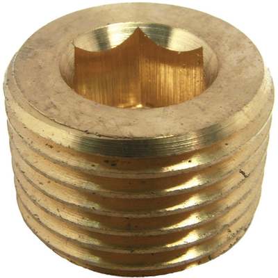 1/2MIP BRASS CS PLUG